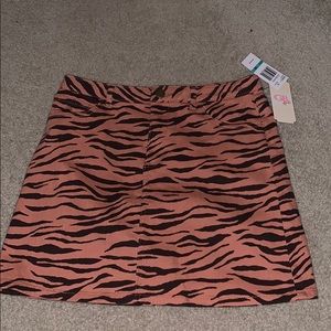 Zebra Skirt